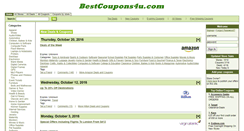 Desktop Screenshot of bestcoupons4u.com